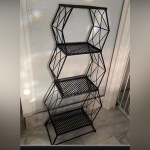 Home Interiors Metal Shelf Rack Bookcase